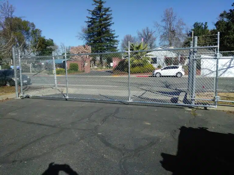 Automated gate in Sacramento, California