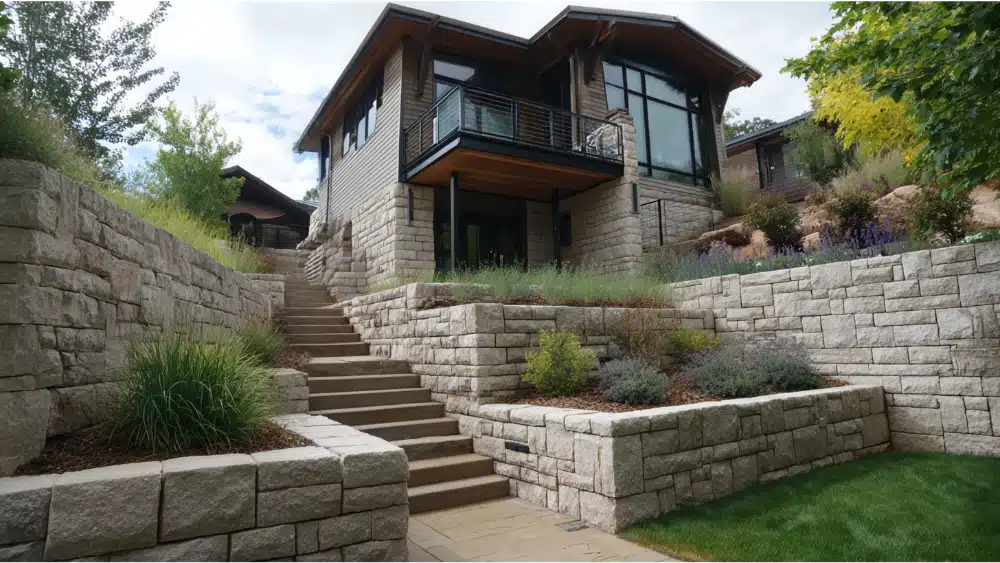 Retaining Walls with modern design
