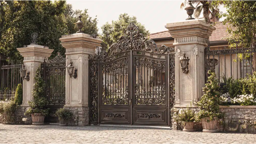 Automatic Gate of a luxury house