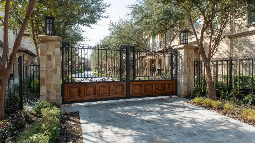 Residential security gate