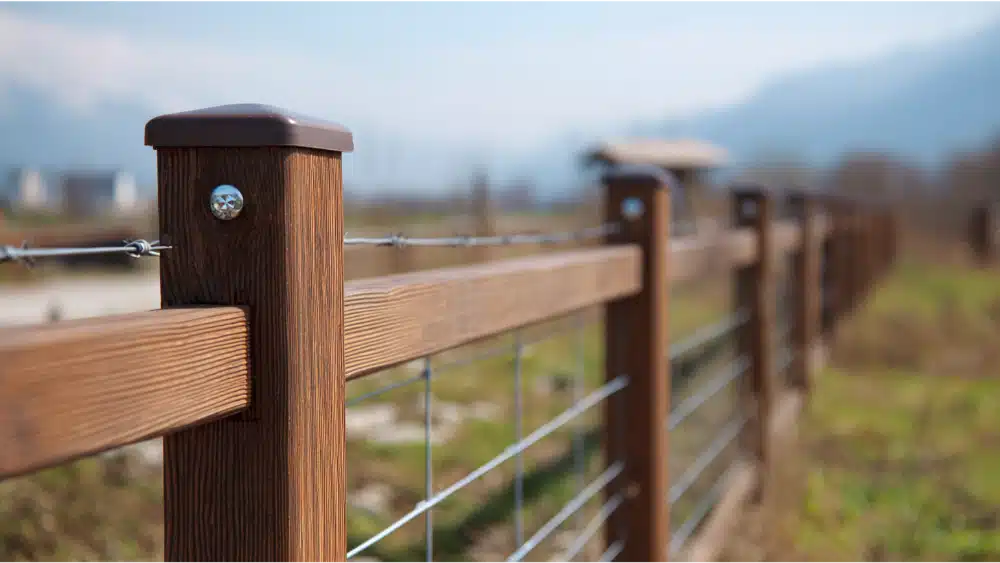best steel posts in Wood fence