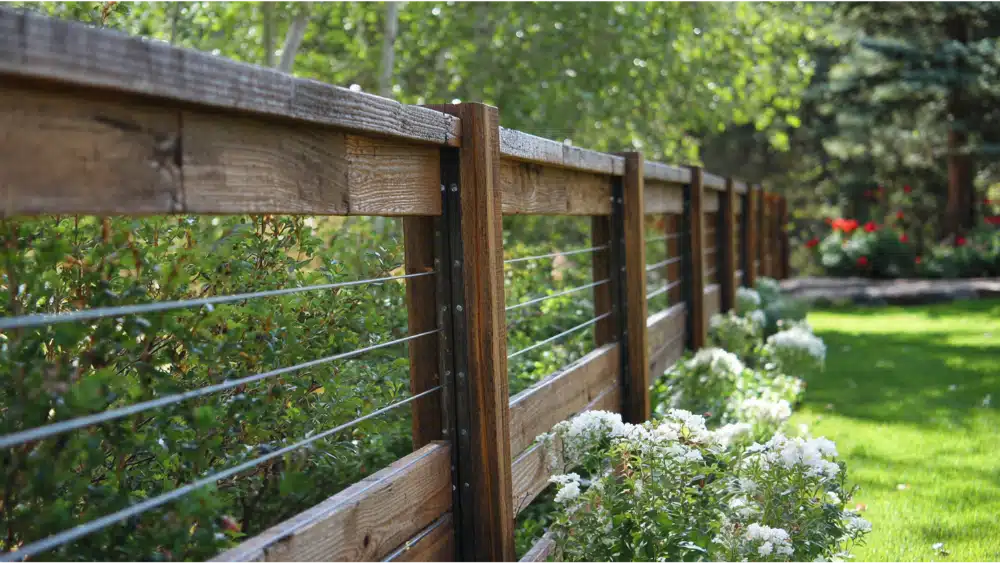 best steel posts in Wood fence