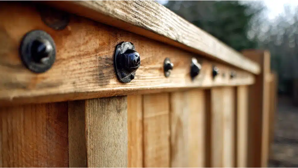 best fasteners for wood fence