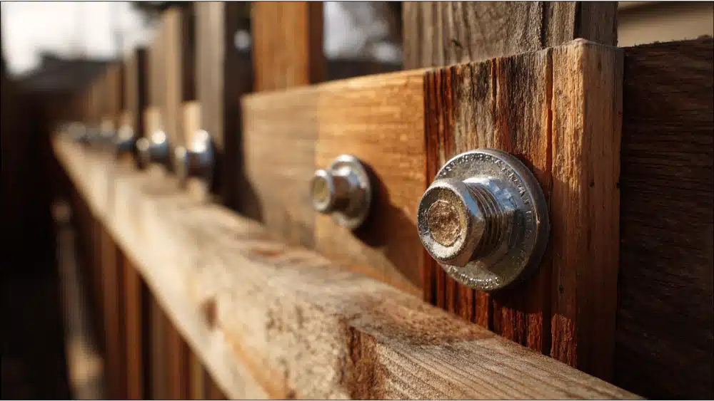best fasteners for wood fence installation real images