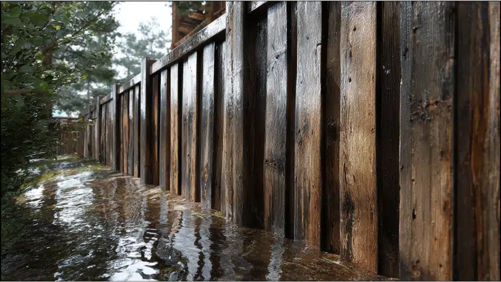 privacy wood fencein wet climates 2026