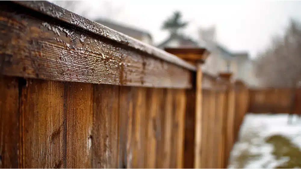 best privacy wood fencein wet climate