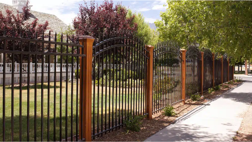 durabond steel fence design