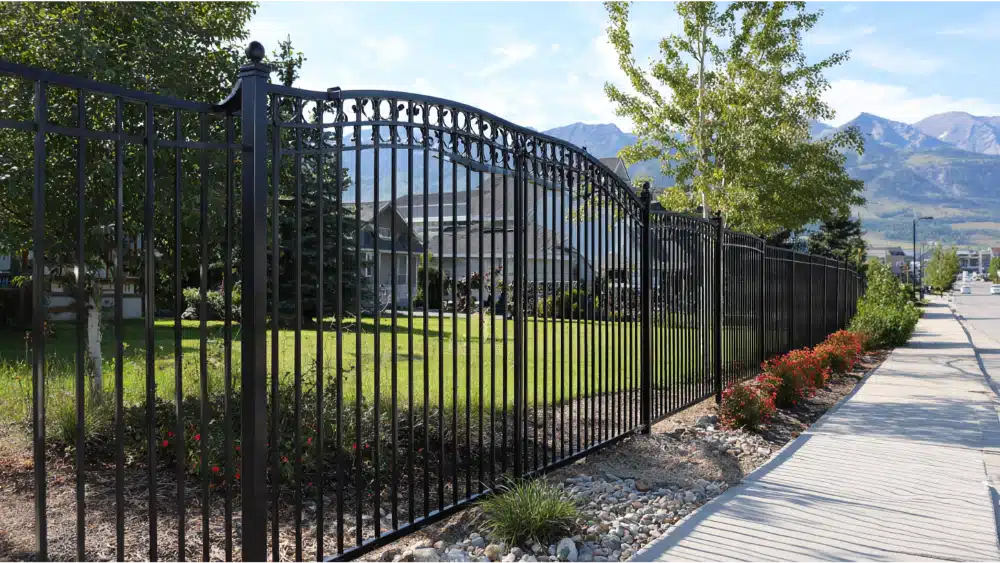 best durabond steel fence design idea