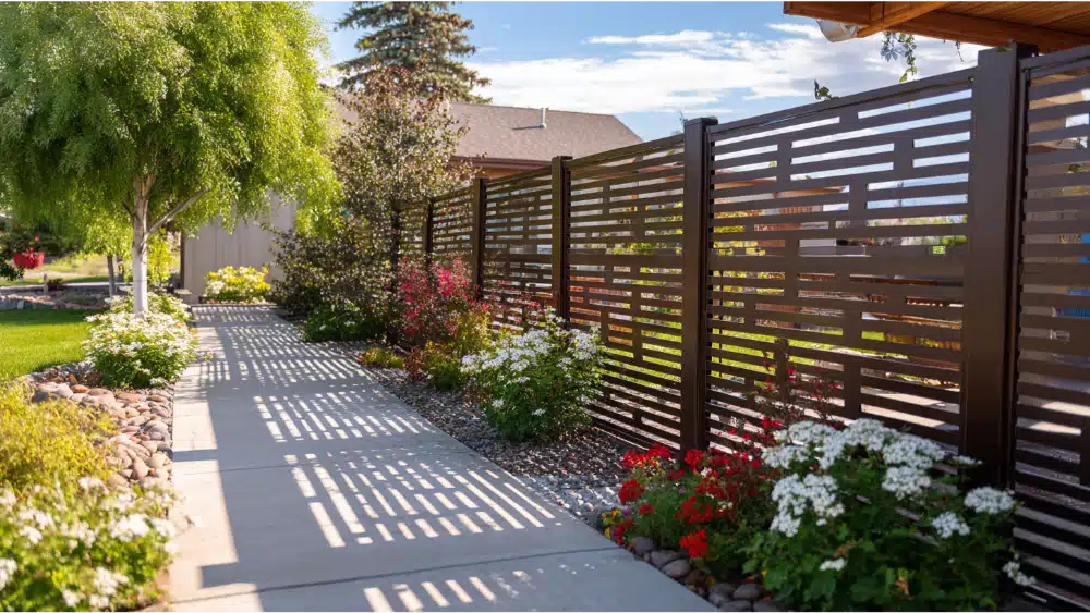 privacy fence style
