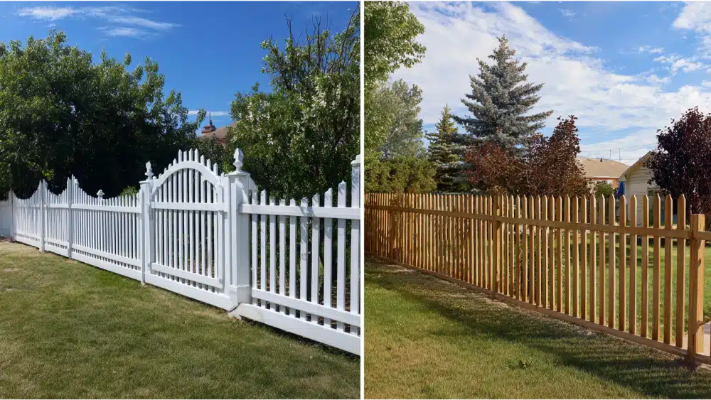 veniyl fence design