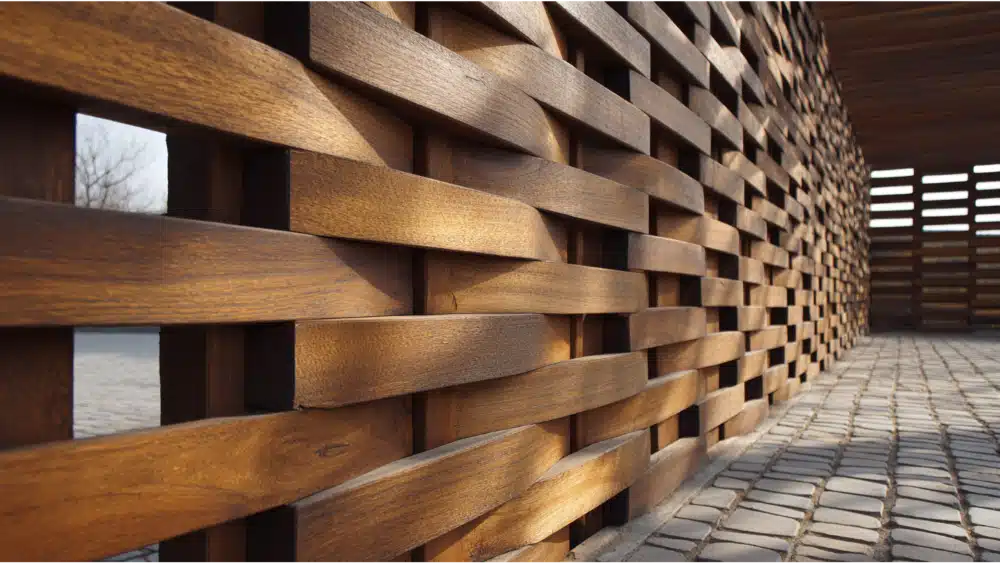 wood fence image