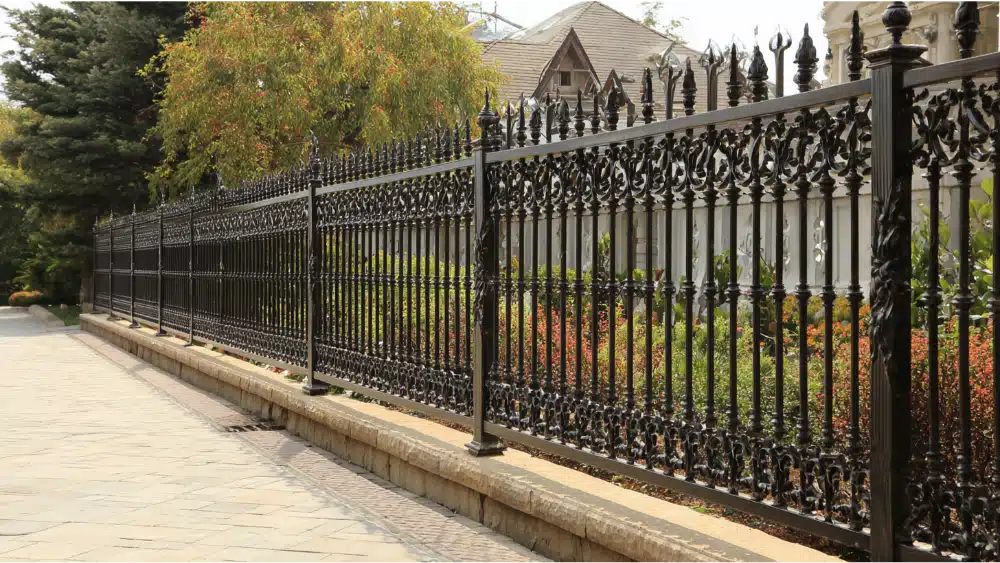 steel fence for home