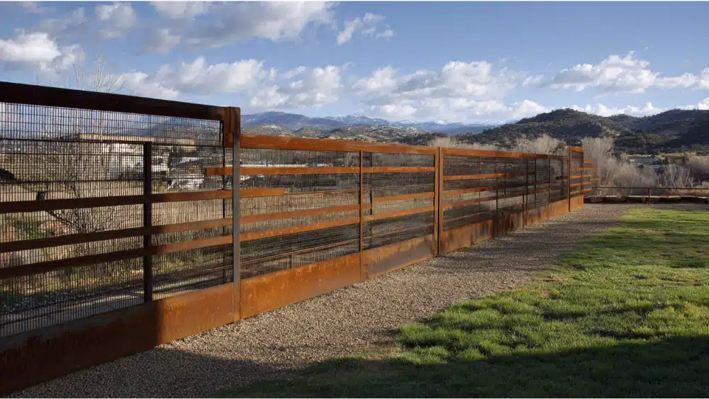 best look design steel fence