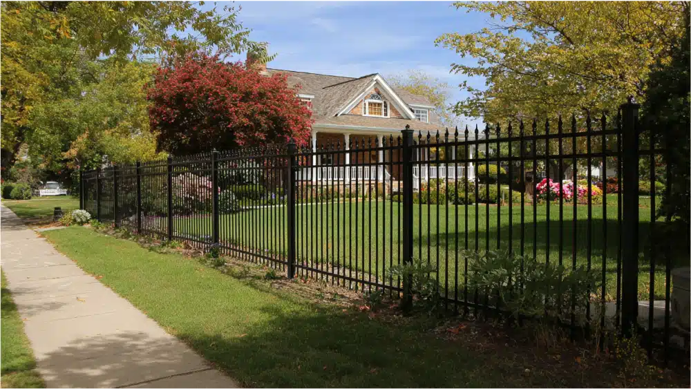 best steel fence
