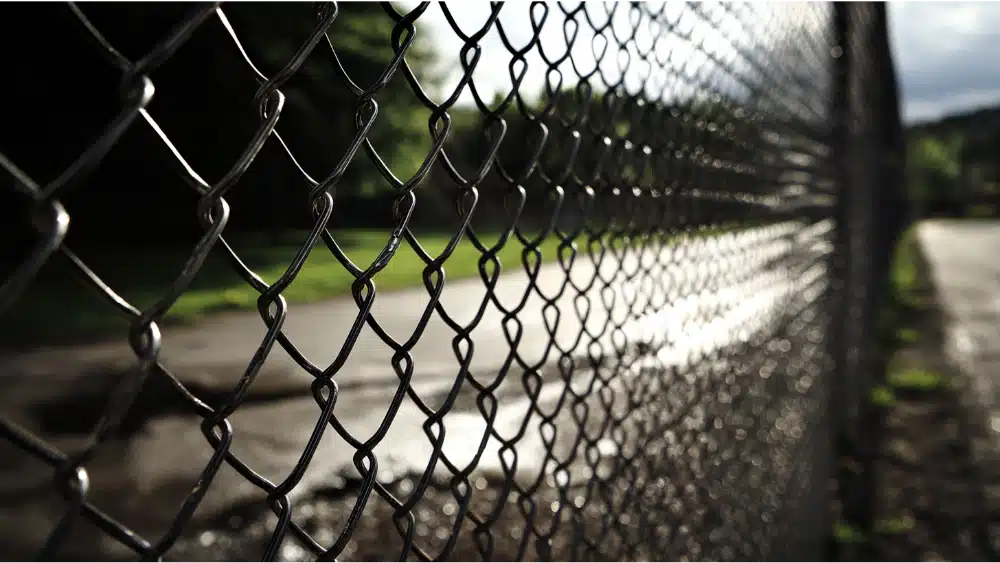 chain link fence