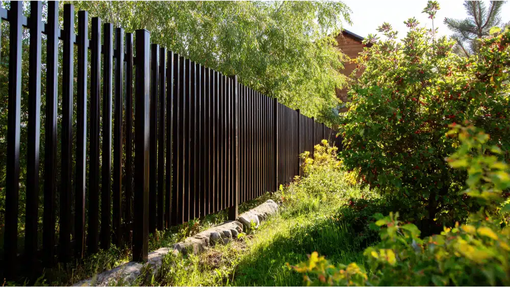 steel fence for wind large area