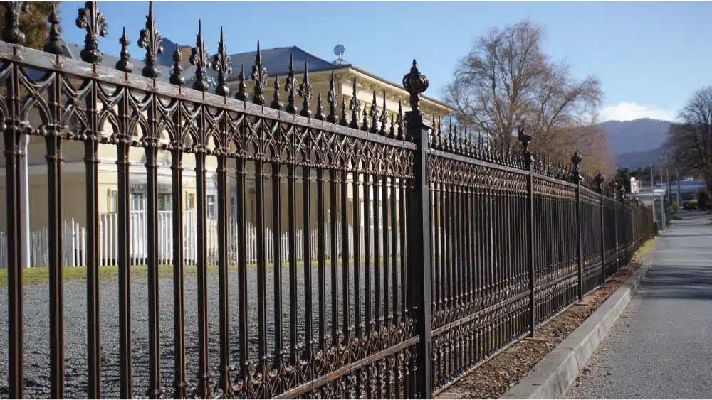 good welded steel fence