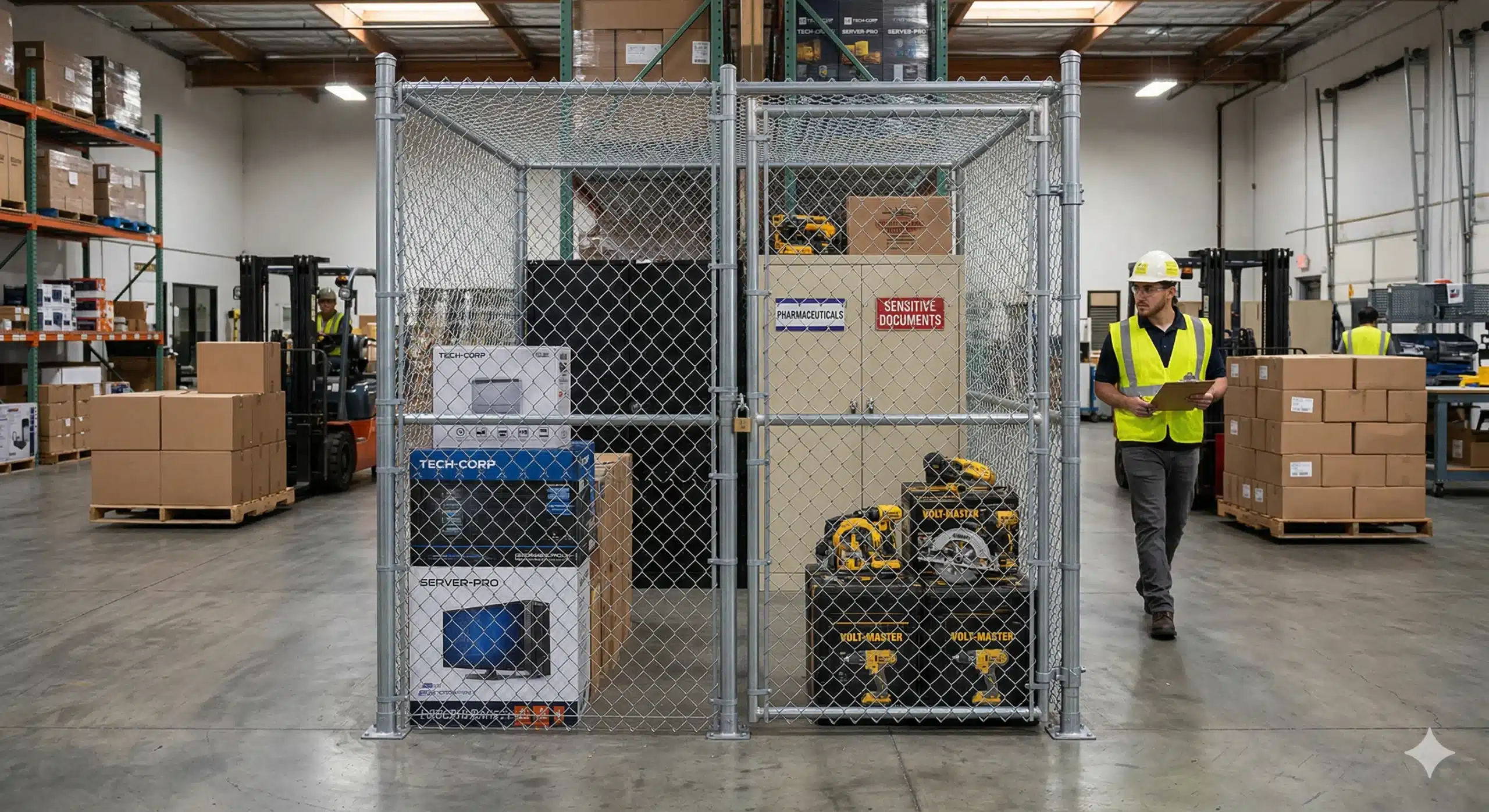 Cage Installation Security Cage Installation | Warehouse & Business Security Cages ...
