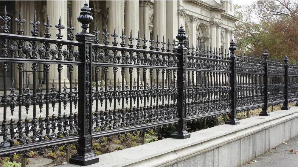 modern fence
