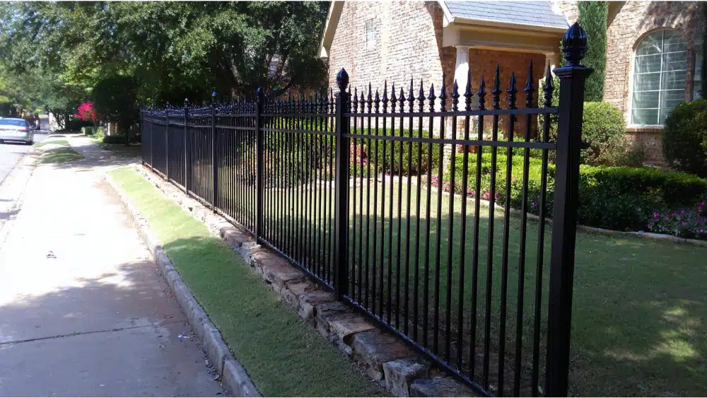 best steel fence