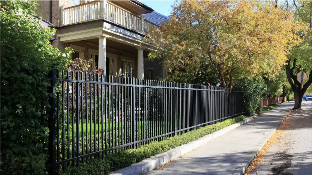 steel fence for yard