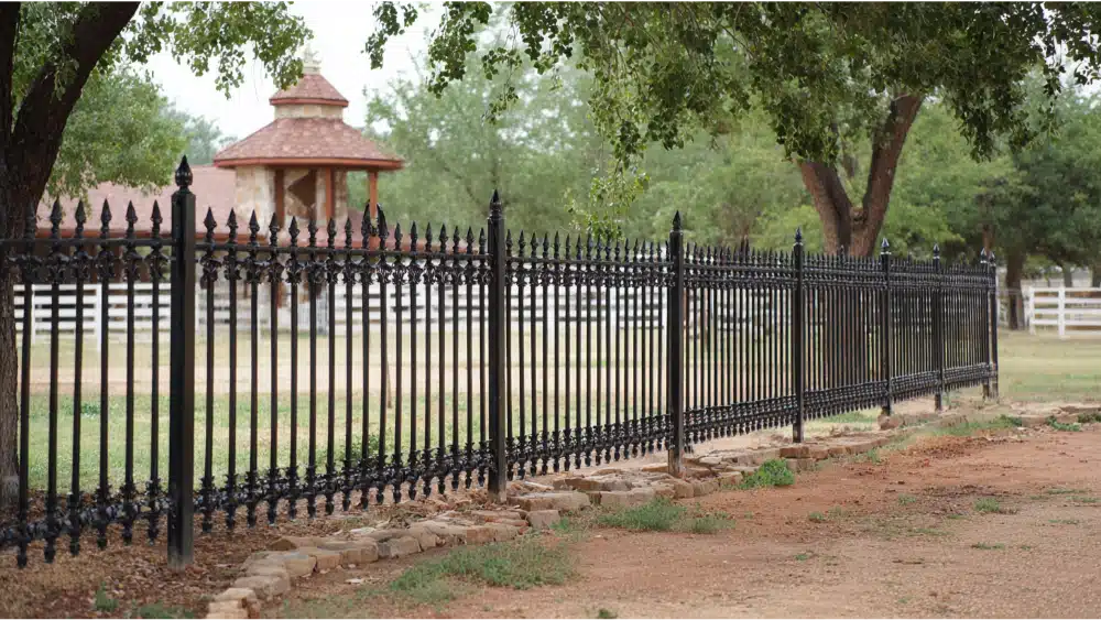 steel fence large size
