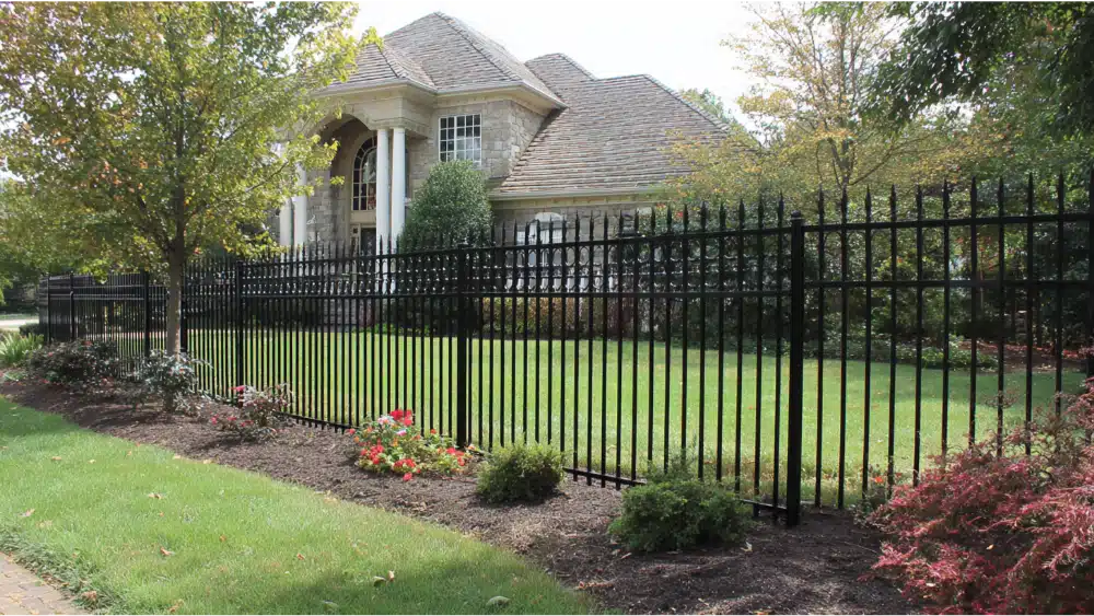 steel fence wind area