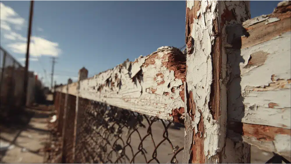 damage fence