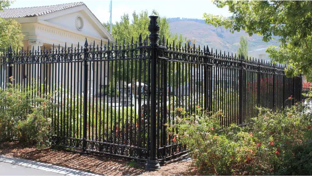 iron fence for home