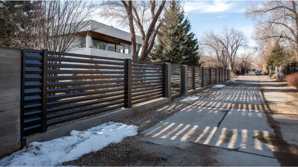 steel fence