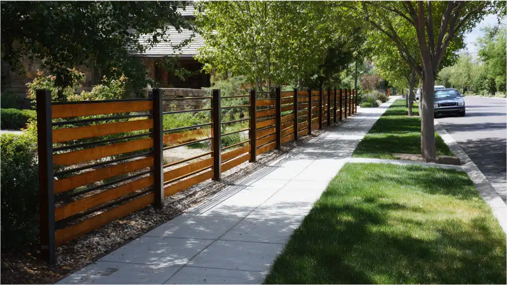 best steel fence