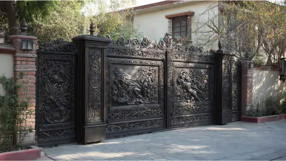 modern gate