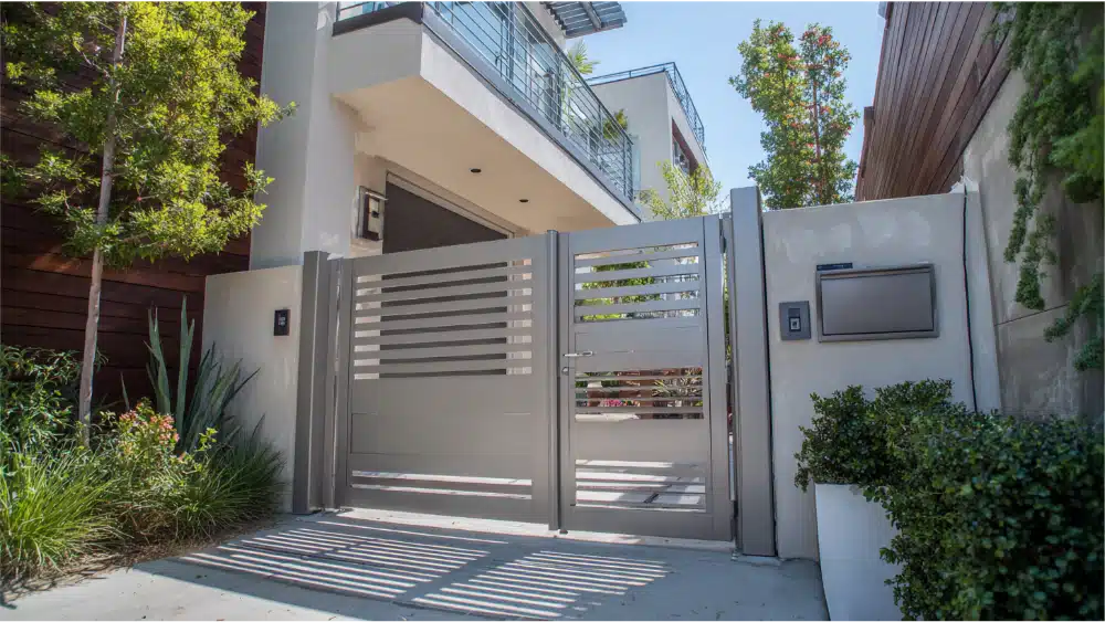 Anodized Aluminum Gates