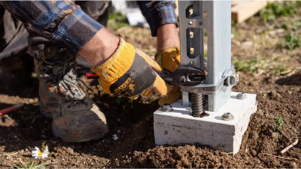 How Bolt-Up Posts Are Anchored During Installation Using Anchor Bolts