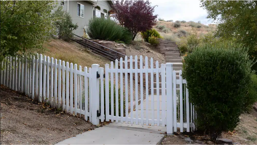 Installers Plan for Yard Slope and Ground Clearance