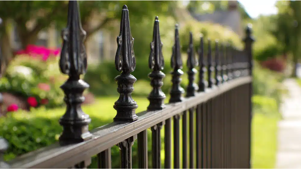Ornamental Fence Spacing by Fence Type