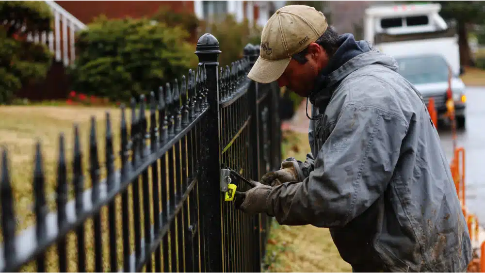 The Standard Spacing Between Ornamental Fence Pickets