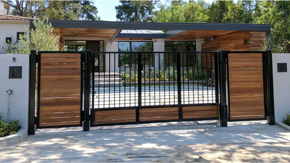 Modern home gate showing security and daily usage importance