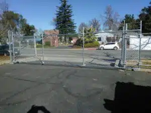 Chain Link Fence Posts and Framework