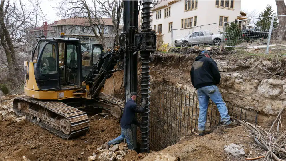 How Contractors Stabilize Retaining Wall Foundations