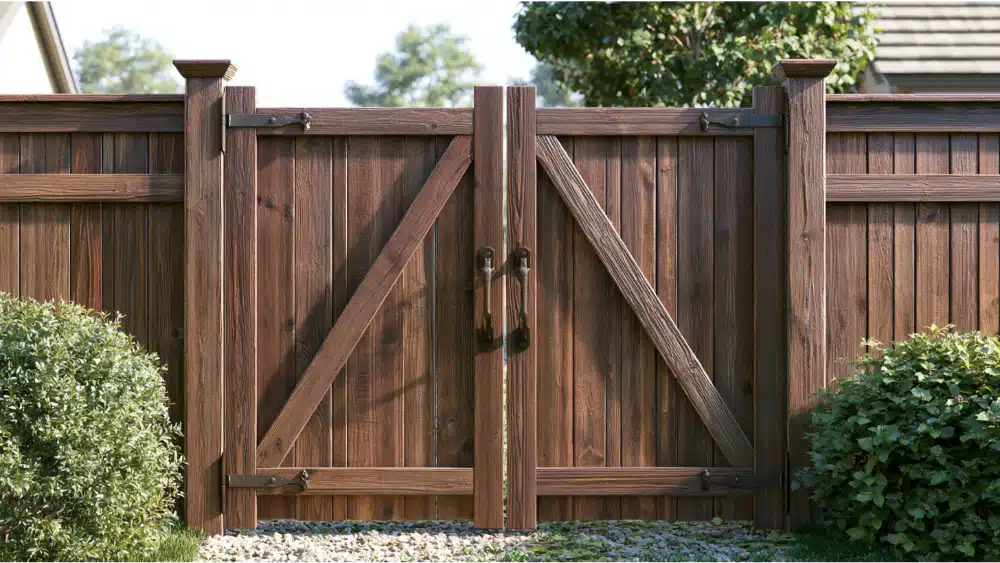 Modern Fence Gate