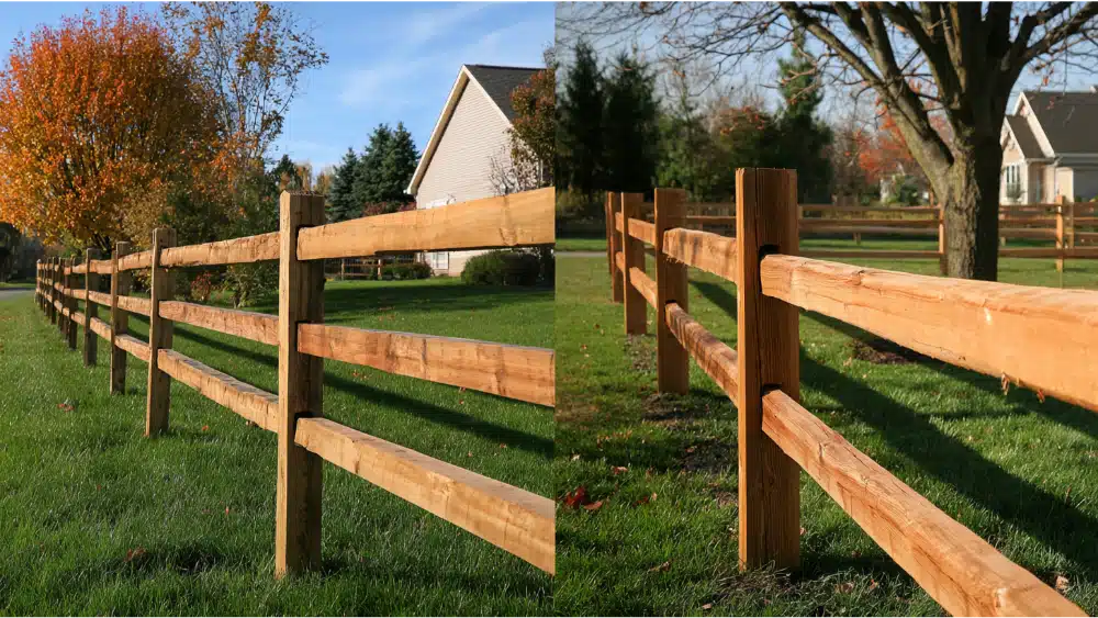 Split Rail at a Glance: 2-Rail vs. 3-Rail